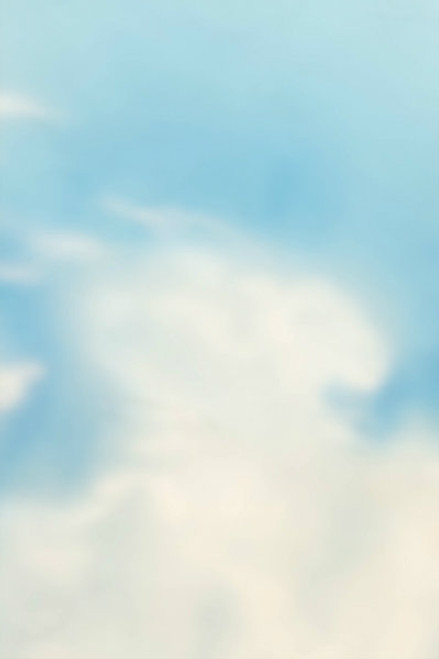 Hand Painted Canvas Backdrop  - Light Clouds - 9’x15’ Hand Painted Canvas Backdrop  - Light Clouds - 9’x15’