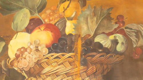 Hand Painted Canvas Backdrop  - Cornacopia - 5'x6'