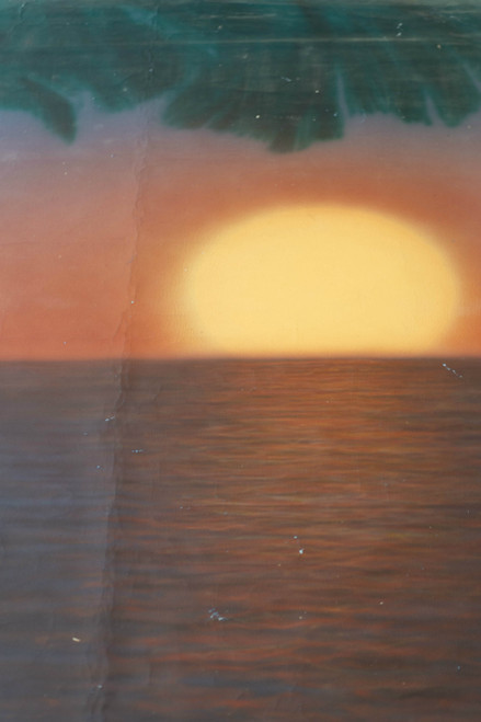 Hand Painted Canvas Backdrop - Sunset- 6'x8'