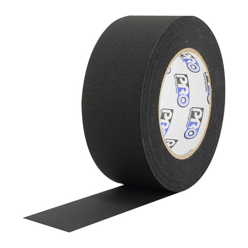 Flat Black Paper Tape  1"