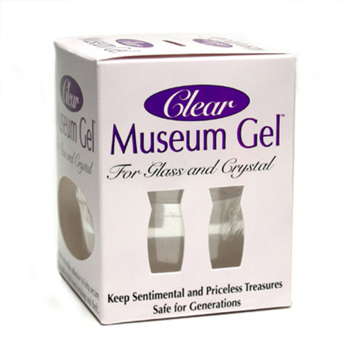 Quakehold! 22111 Gel for Glass and Crystal, Clear, 4oz - Museum