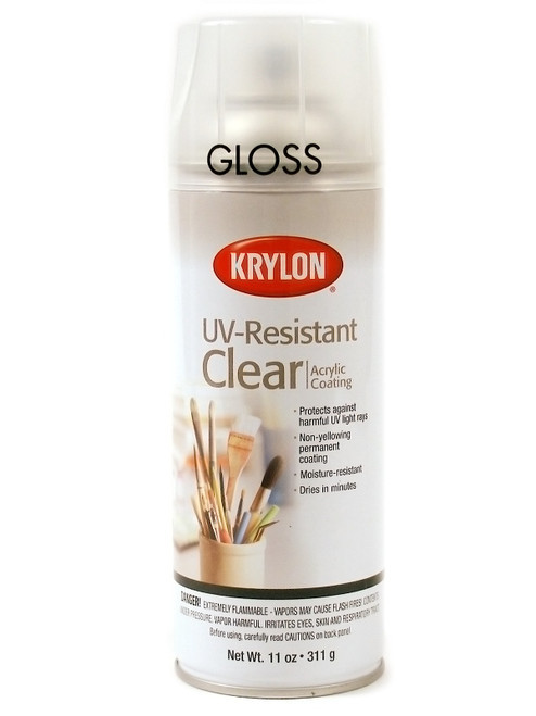 Krylon UV  Resistant Clear Glossy 