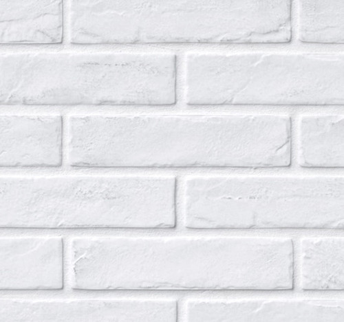 Red Brick Board Grey Grout 48" x 96" 