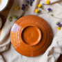 Decorative Moroccan wall plate handmade ceramic floral star pattern