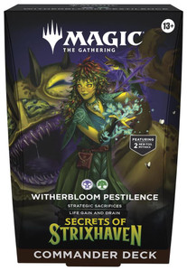 Secrets of Strixhaven Commander Deck Witherbloom Pestilence