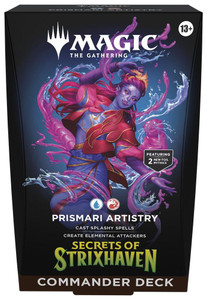 Secrets of Strixhaven Commander Deck Prismari Artistry