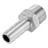 Stainless Steel - 1/2 in. MPT x 1/2 in. Barb