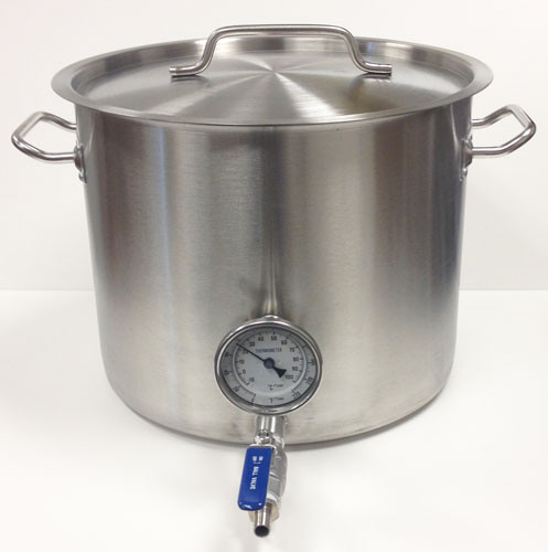 5 Gallon Brew Kettle in Stainless Steel