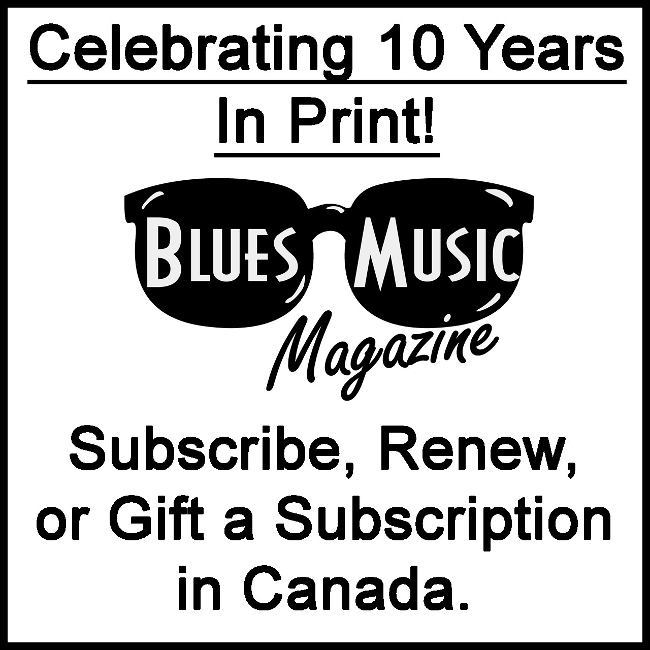 SUBSCRIBE, RENEW, OR GIFT A SUBSCRIPTION - CANADA