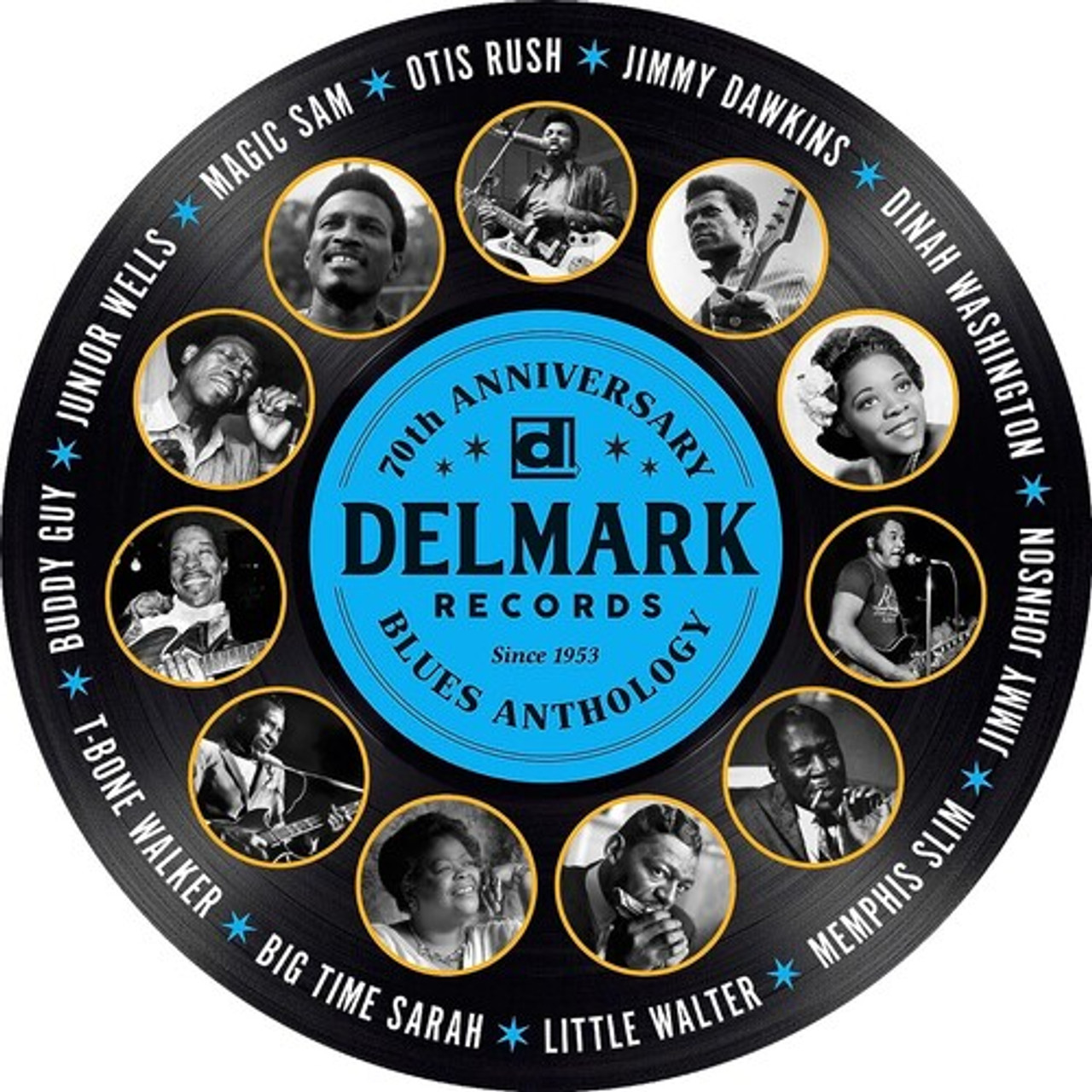 Delmark 70th Anniversary Blues Anthology - (Various Artists)