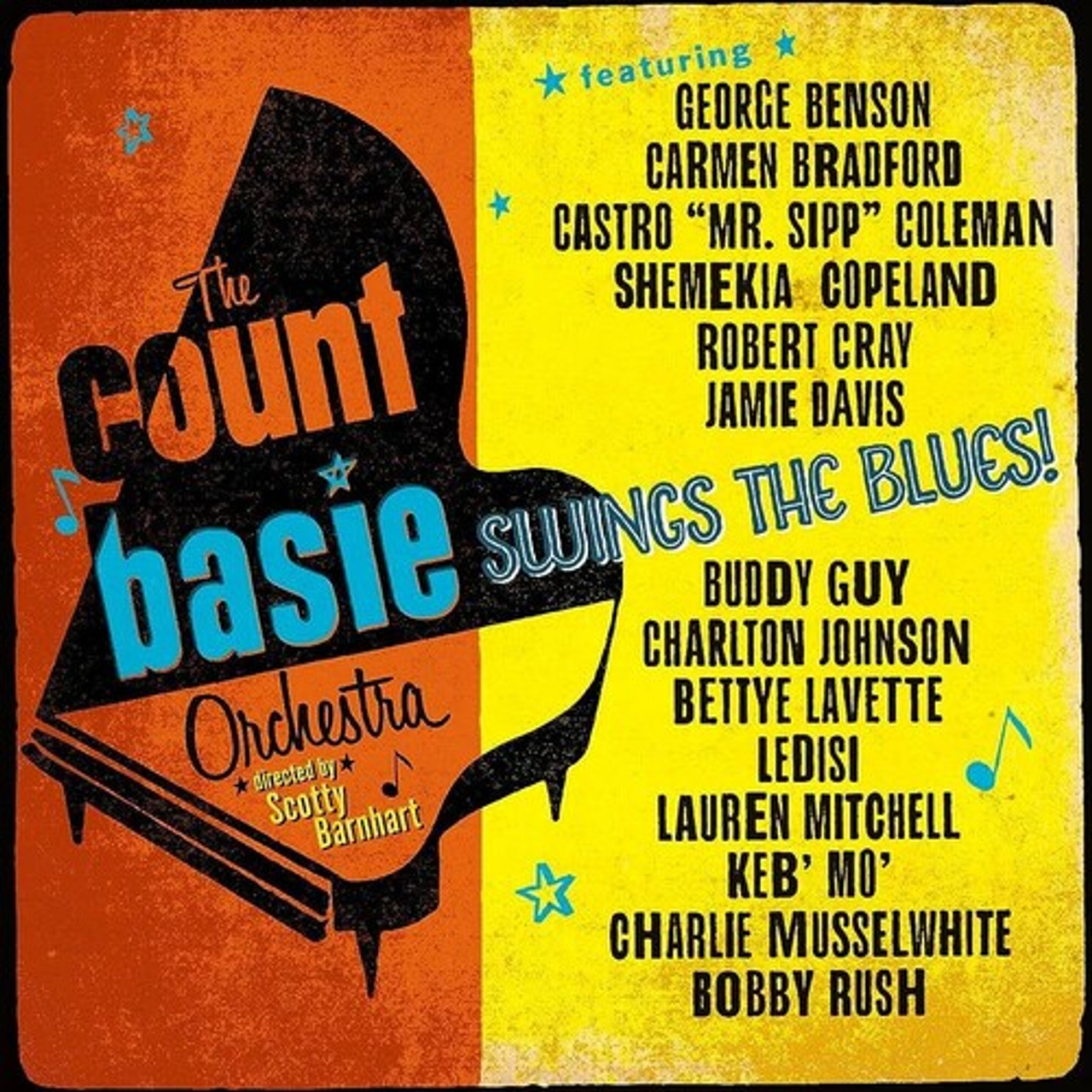 BASIE SWINGS THE BLUES - COUNT BASIE ORCHESTRA WITH SPECIAL GUESTS