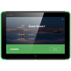 Yealink RoomPanel for Zoom Rooms, Green Light