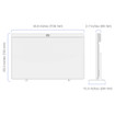 Neat Board 50, Dimensions with Table Stand