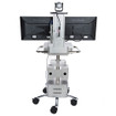 Poly RealPresence Group 500 Dual Display Cart - view 3