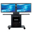 Avteq GMP-300L-TT-2 Dual 55" Display Cart