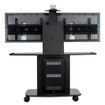 Avteq GMP-300L-TT-2 Dual 55" Display Cart - view 2