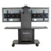 Avteq GMP-350L-TT-2 Dual 55" Display Cart - view 2