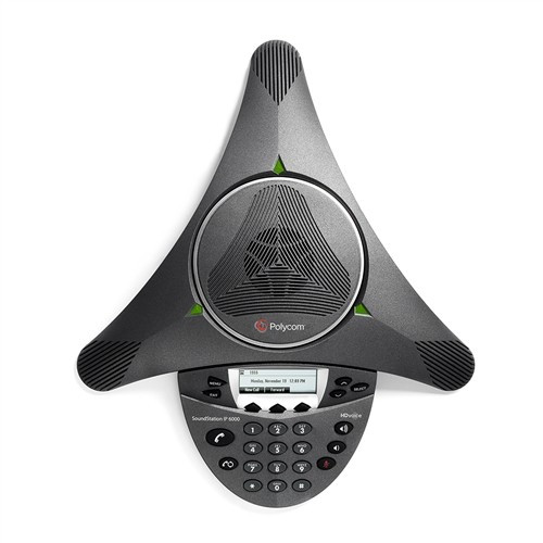 ポリコムサウンドステーションIP 6000 withoutPowerSupply Poly SoundStation IP 6000 Conference Phone, 2200-15600-001