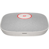 Poly Studio A2 Table Microphone, White, Side Poly Studio A2 Table Microphone, White, Side