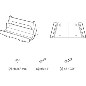 Poly Studio V52 X52 Wall Mount