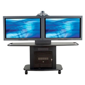 Avteq GMP-200L-TT-2 Dual 55" Display Cart
