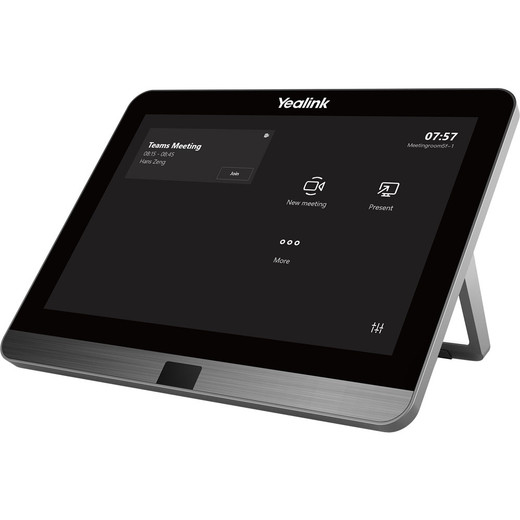 Yealink MTouch II Touch Control Panel, Microsoft Teams Interface