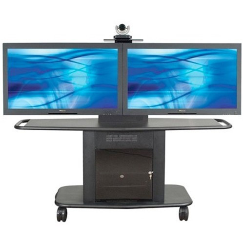 Avteq GMP-350L-TT-2 Dual 55" Display Cart