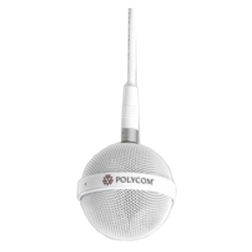 Polycom HDX Ceiling Microphone Array, White, 2200-23809-002