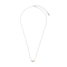 Simply Friends Necklace with Gold/Silver Metal Beads