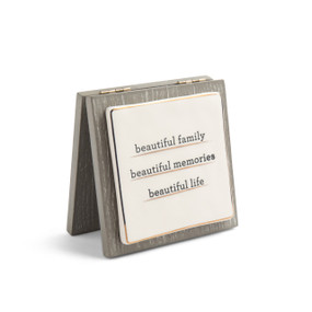 Beautiful Family Forever Card - Keepsake Décor