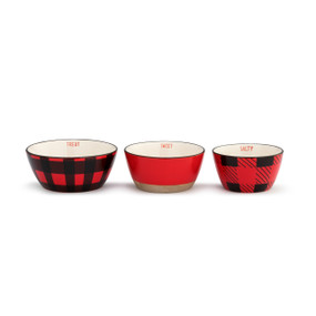 Salty Sweet Treat Tidbit Bowls - 3 Assorted