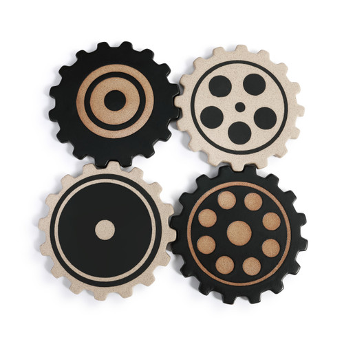 Gear Coasters - Set of 4