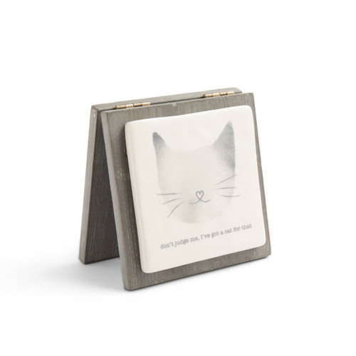 Cat Forever Card - Keepsake Décor