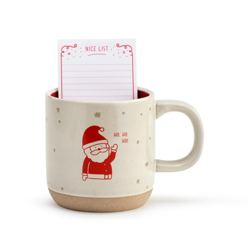 Santa Mug & Notepad Set