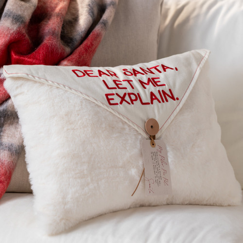 Dear You Letters to Santa Pillow