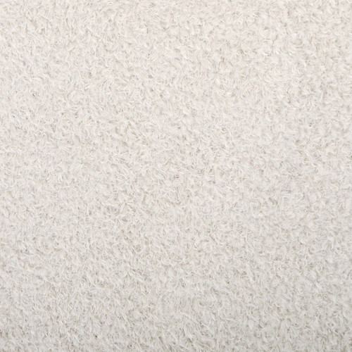 detail shot of fuzzy white fabric