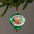 Blown Glass Santa Express Diorama Ornament