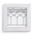 wire and glass wall hanging with light frame reading Hello Sunshine