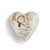 ceramic heart with bird and Hope Shines Bright printed on it