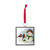 Snowman Framed Ornament