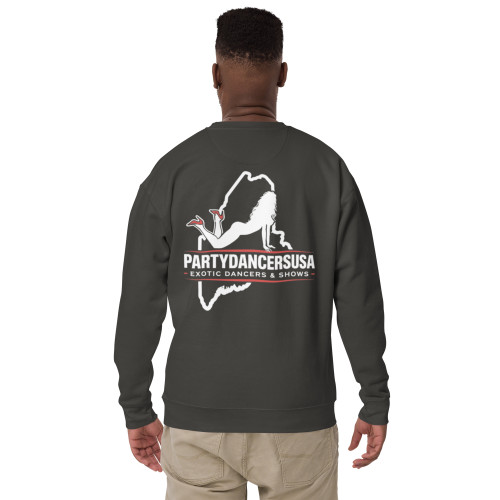 PartyDancersUSA MerchStop Sweatshirt – “PartyDancersUSA Exotic Dancers and Shows"” –  Maine Logo - Limited Edition Run