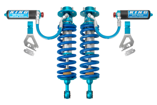 King Shocks 2022+ Toyota Tundra  Front 2.5 Dia w/ Remote Reservoir Coilover & Adjuster (Pair)