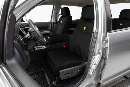 Covercraft 99-04 Ford F250 Carhartt Super Dux PrecisionFit Custom Front Row Seat Covers - Black Covercraft 99-04 Ford F250 Carhartt Super Dux PrecisionFit Custom Front Row Seat Covers - Black