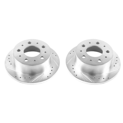 Power Stop 14-19 Ram ProMaster 1500 Rear Evolution Drilled & Slotted Rotors - Pair Power Stop 14-19 Ram ProMaster 1500 Rear Evolution Drilled & Slotted Rotors - Pair
