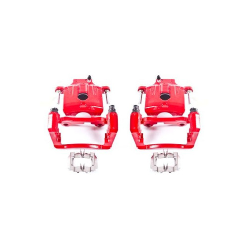 Power Stop 04-07 Buick Rainier Rear Red Calipers w/Brackets - Pair