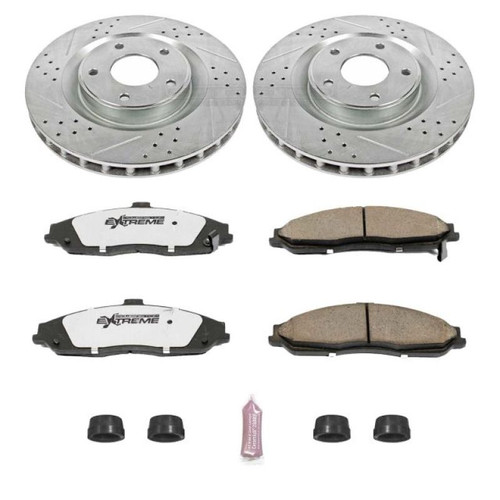 Power Stop 05-07 Cadillac XLR Front Z26 Street Warrior Brake Kit Power Stop 05-07 Cadillac XLR Front Z26 Street Warrior Brake Kit