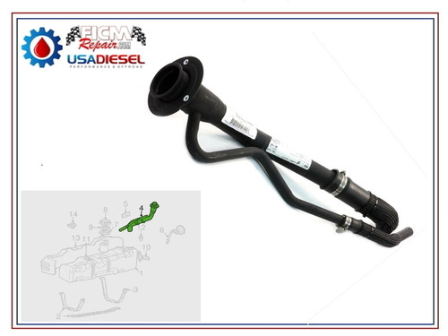 Fuel Filler Neck - '99-'10 - F250/F350