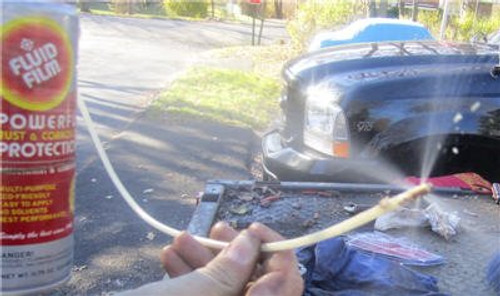 Fluid Film Spray can Extension Wand