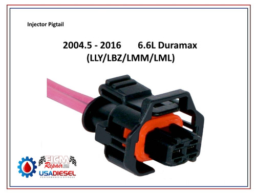 Injector Pigtail - Duramax - 6.6L ('04.5-'16) LLY/LBZ/LMM/LML