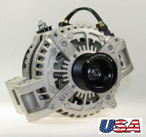 USA Diesel 240 Amp H.O. Alternator - 6.0L & 7.3L Ford USA Diesel 240 Amp H.O. Alternator - 6.0L & 7.3L Ford